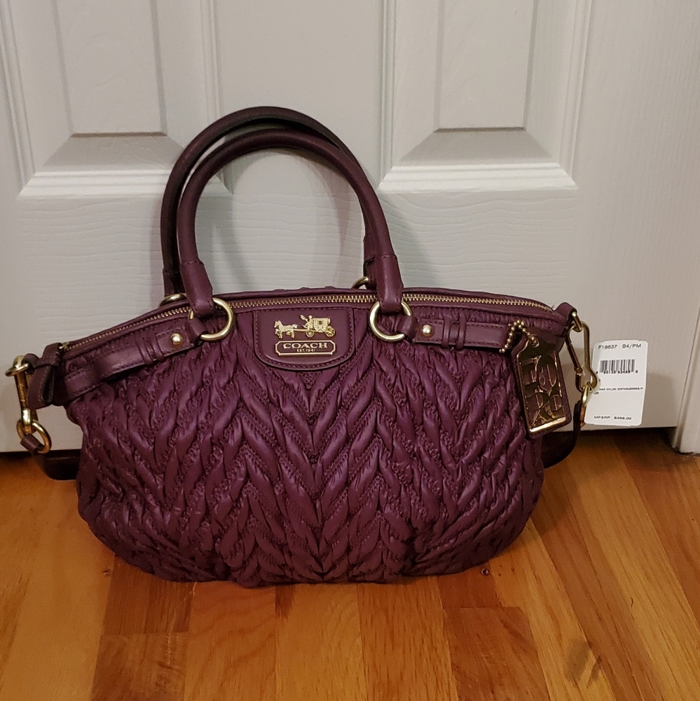 Coach Madison 70th Anniversary Nylon quilted bag